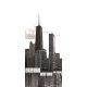 Urban City öntapadós poszter, fotótapéta 052SKT /91x211 cm/