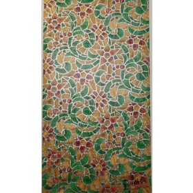   Gekkofix Reims Green yellow öntapadós üveg tapéta 45 cm x 15 m