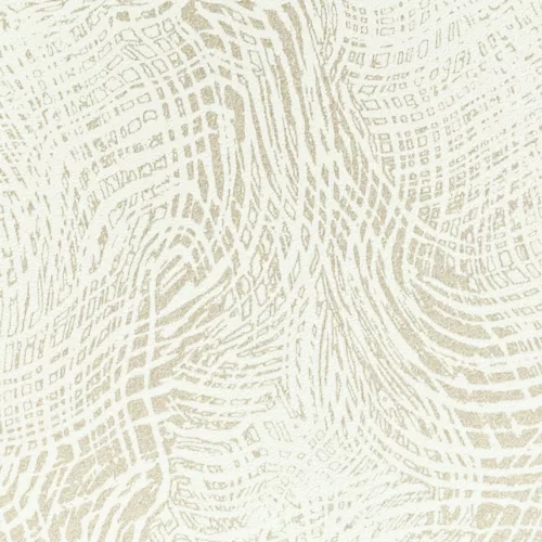 Fehér -drapp mintás tapéta (10082-01_A71300)