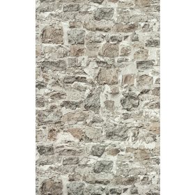 Szürke-fekete-barna kő mintás tapéta (10092-02)