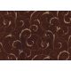 Gekkofix SCROLL OVERPRINT BROWN/GOLD öntapadós tapéta 45 cm x 15 m