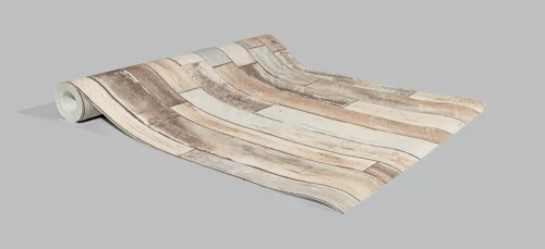 Színes deszka mintás tapéta (10236-02)