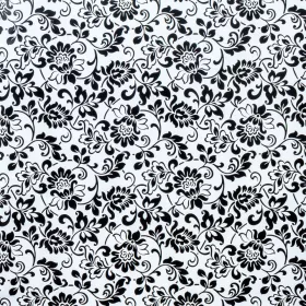   Gekkofix HERITAGE BLACK WHITE öntapadós tapéta 45 cm x 2 m