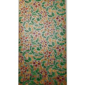   Gekkofix Reims Green Yellow öntapadós üveg tapéta 67,5 cm x 2 m