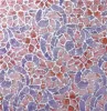 Gekkofix REIMS BLUE PINK öntapadós üveg tapéta 67,5 cm x 15 m