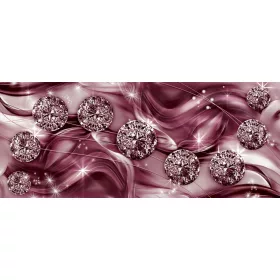 Gyöngyök vlies poszter, fotótapéta  /250x104 cm/