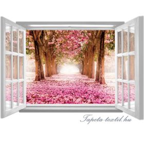   Ablakból a kilátás vlies poszter, fotótapéta 1062VEZ4 /201x145 cm/