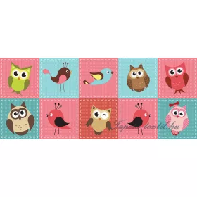 Baglyok vlies poszter, fotótapéta 1086VEP /250x104 cm/