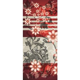   Virág minta öntapadós poszter, fotótapéta 1202SKT /91x211 cm/