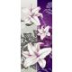 Virág minta öntapadós poszter, fotótapéta 1203SKT /91x211 cm/