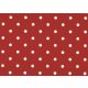 Gekkofix DOTS RED öntapadós tapéta 45 cm x 2 m