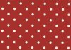 Gekkofix DOTS RED öntapadós tapéta 45 cm x 15 m