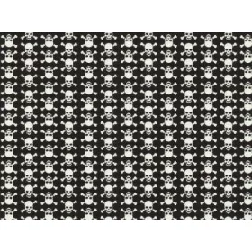 Gekkofix SKULLS WHITE öntapadós tapéta 45 cm x 2 m