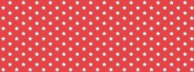 Gekkofix STARS RED öntapadós tapéta 45 cm x 15 m