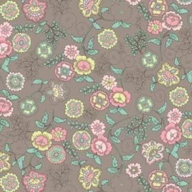 Gekkofix FLEUR BEIGE öntapadós tapéta 45 cm x 2 m