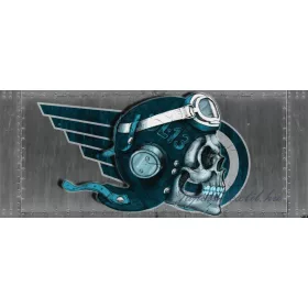 Koponya vlies poszter, fotótapéta 1349VEP /250x104 cm/