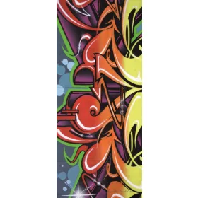 Graffiti vlies poszter, fotótapéta 140VET /91x211 cm/