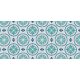 Gekkofix CASSIA TEAL öntapadós tapéta 45 cm x 2 m