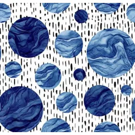 Gekkofix Aqua Dots öntapadós tapéta 45 cm x 2 m