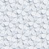 Gekkofix White flowers öntapadós tapéta 45 cm x 2 m