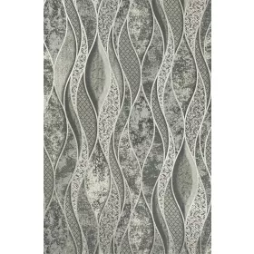 Grafit hullám mintás tapéta (1514-21)