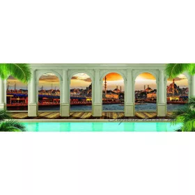   Isztambul vlies poszter, fotótapéta 1518VEEXXL /624x219 cm/