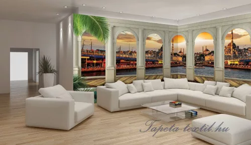 Isztambul vlies poszter, fotótapéta 1518VEEXXXL /832x254 cm/