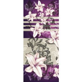 Virág minta vlies poszter, fotótapéta 1610VET /91x211 cm/