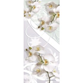   Virág minta öntapadós poszter, fotótapéta 1611SKT /91x211 cm/