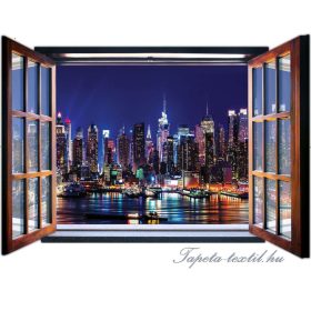   Ablakból a kilátás vlies poszter, fotótapéta 1952VEZ4 /201x145 cm/