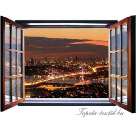   Ablakból a kilátás vlies poszter, fotótapéta 1958VEZ4 /201x145 cm/
