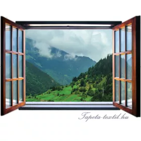   Kilátás az ablakból vlies poszter, fotótapéta 1959VEZ4 /201x145 cm/