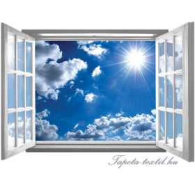  Ablakból a kilátás vlies poszter, fotótapéta 2073VEZ4 /201x145 cm/