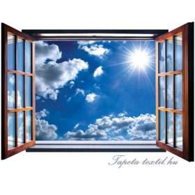   Ablakból a kilátás vlies poszter, fotótapéta 2074VEZ4 /201x145 cm/