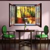 Ablakból a kilátás vlies poszter, fotótapéta 2079VEZ4 /201x145 cm/