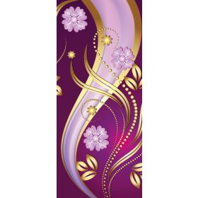 Virág minta vlies poszter, fotótapéta 2135VET /91x211 cm/