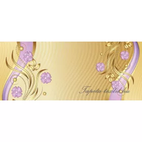   Virág minta vlies poszter, fotótapéta 2139VEP /250x104 cm/