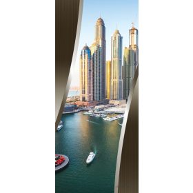 Dubai vlies poszter, fotótapéta 2198VET /91x211 cm/