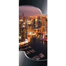 Dubai vlies poszter, fotótapéta 2203VET /91x211 cm/