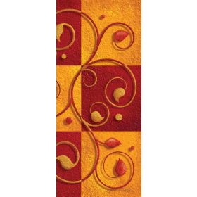 Virág minta vlies poszter, fotótapéta 2253VET /91x211 cm/