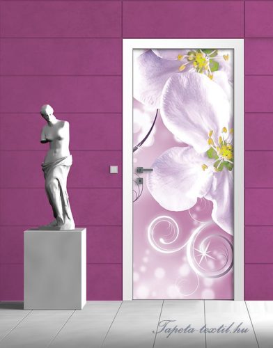 Virág minta vlies poszter, fotótapéta 2267VET /91x211 cm/