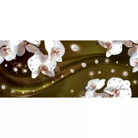 Virág minta poszter, fotótapéta 2312VEP /250x104 cm/