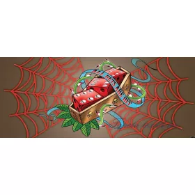 Kockák vlies poszter, fotótapéta 2324VEP /250x104 cm/