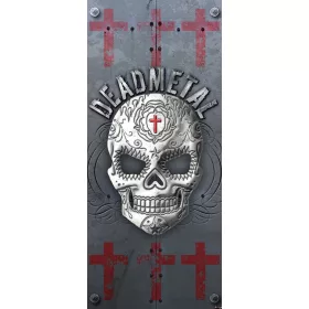 Koponya vlies poszter, fotótapéta 2326VET /91x211 cm/