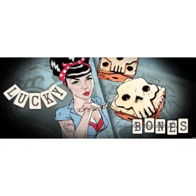 Lucky Bones vlies poszter, fotótapéta 2373VEP /250x104 cm/