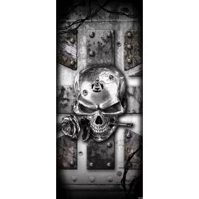   Koponya öntapadós poszter, fotótapéta 2377SKT /91x211 cm/