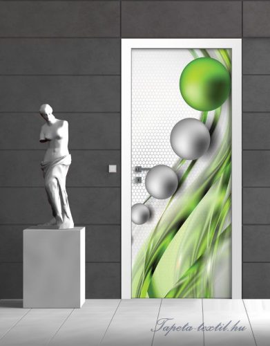 Absztrakt minta vlies poszter, fotótapéta 2393VET /91x211 cm/