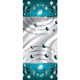   Absztrakt minta vlies poszter, fotótapéta 2432VET /91x211 cm/