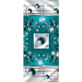   Absztrakt minta öntapadós poszter, fotótapéta 2437SKT /91x211 cm/