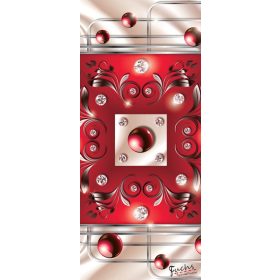   Absztrakt minta öntapadós poszter, fotótapéta 2438SKT /91x211 cm/